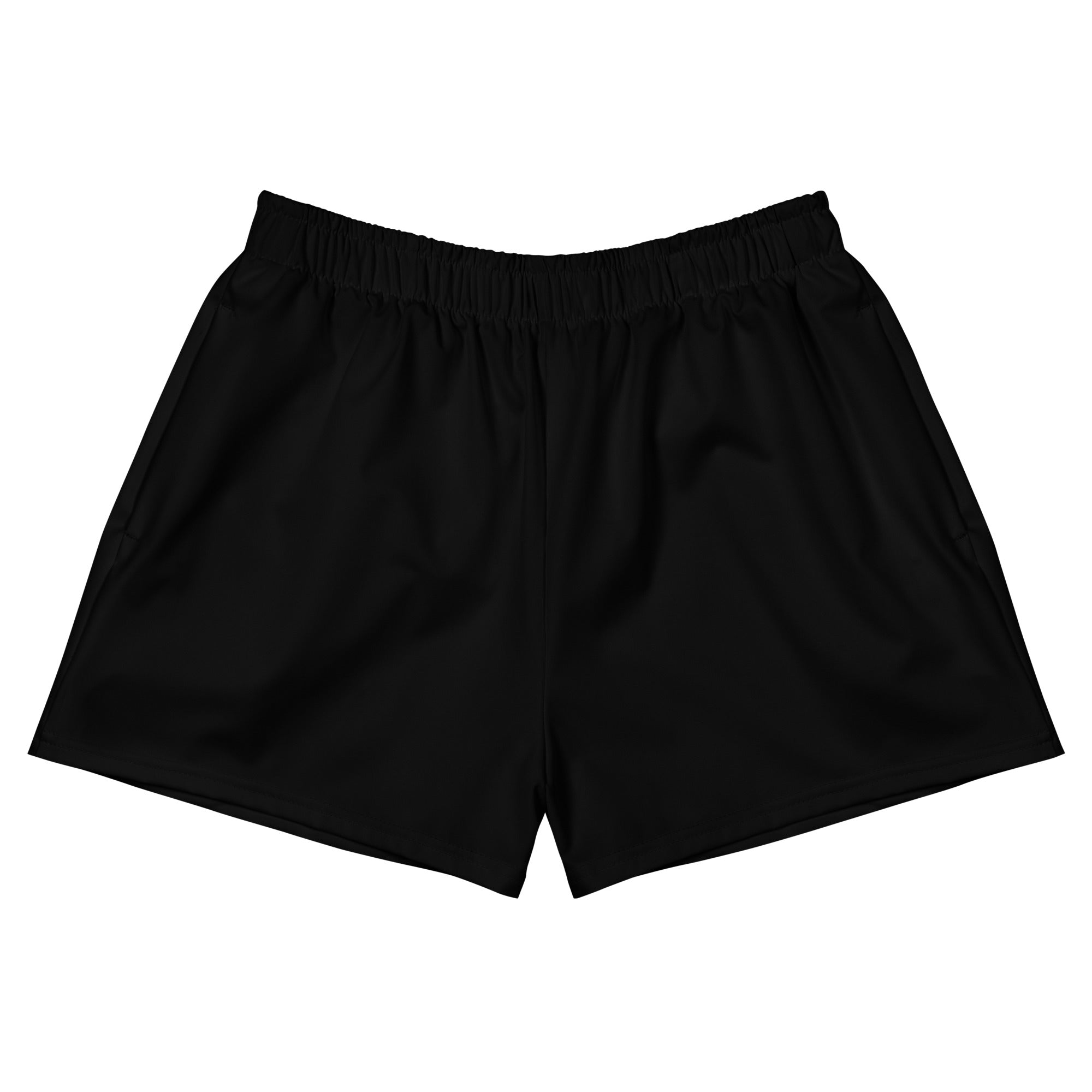 Recycelte Sport-Shorts für Damen Schwarz - earlyfish